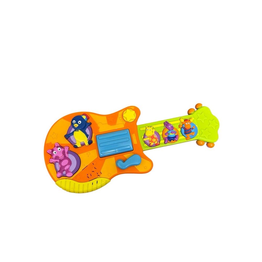 The Backyardigans Musical Singing Toy Guitar Viacom Mattel 2006